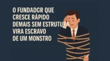 O Fundador que Cresce Rápido Demais sem Estrutura, Vira Escravo de um Monstro